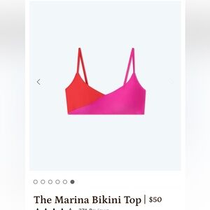 NWT Summersalt - The Marina Bikini Top